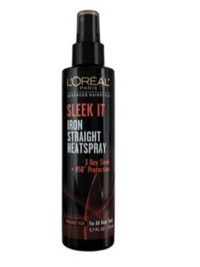 L’Oréal Sleek It Iron Straight Heat Spray - 5.7fl oz